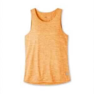 NWT STIO Women’s Icefloe Tech Tank Daybreak Heather Orange Small